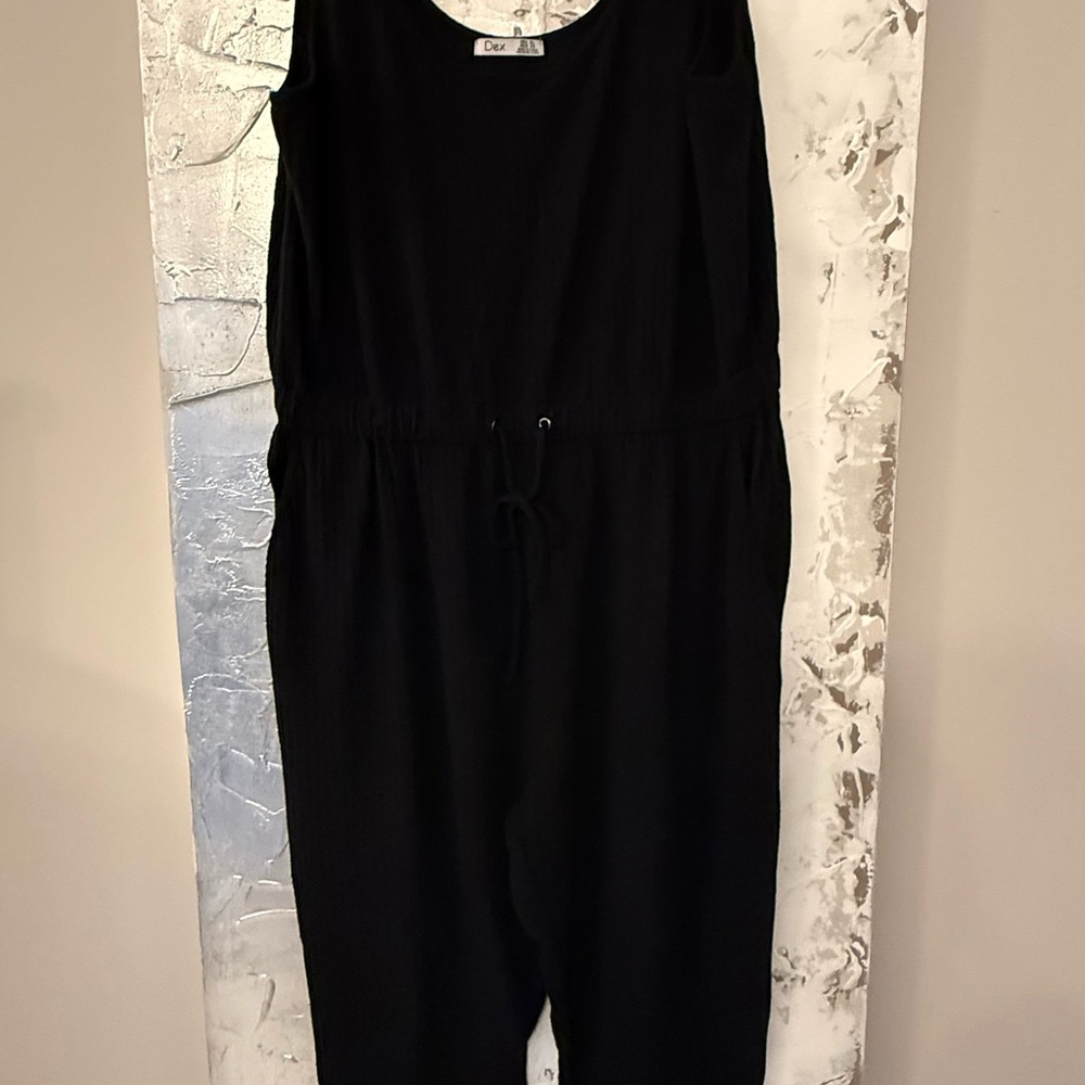 Dex Black Jumpsuit